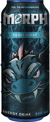 Morph Frost Surge Energy Drink Can