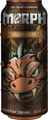 Morph Solar Blaze Energy Drink Can