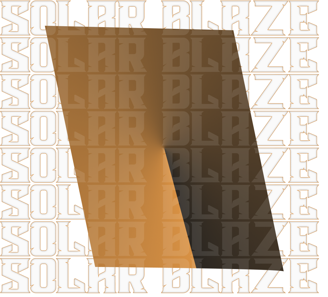 Solar Blaze Pattern Background
